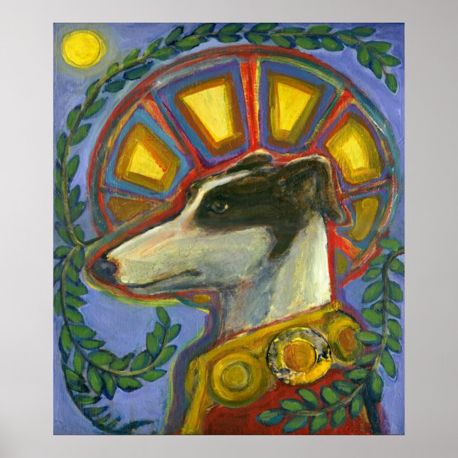 St. Guinefort the Greyhound Print (Front)