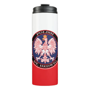 St. Hedwig Round Polish Texan Thermal Tumbler