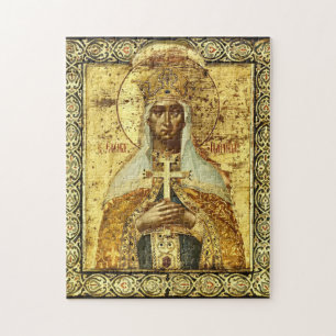 St. Helena Equal-to-the-Apostles Orthodox Icon  Jigsaw Puzzle