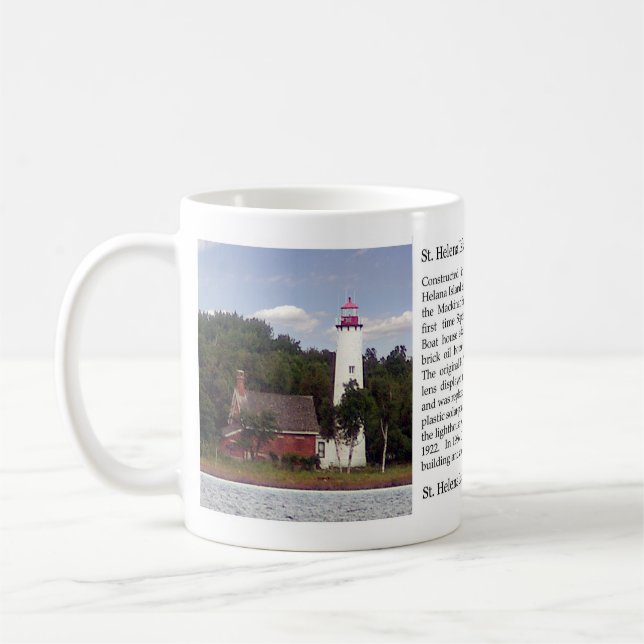 St. Helena Island Lighthouse mug (Left)