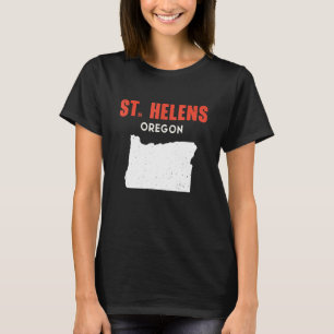 St Helens Oregon USA State America Travel Oregonia T-Shirt