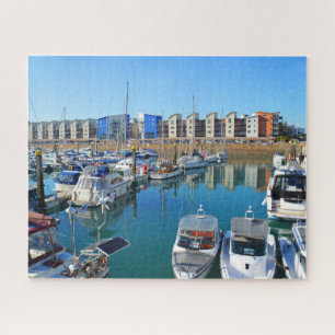 St Helier marina, Jersey Jigsaw Puzzle