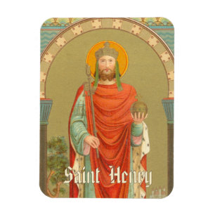 St. Henry II, Emperor (BBS 10) Rectangular Flexi Magnet