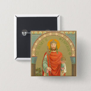 St. Henry II, Emperor (BBS 10) Square 15 Cm Square Badge