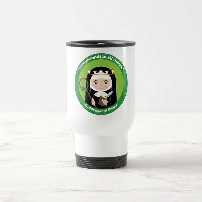 St. Hildegard Travel Mug (Center)