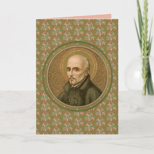 St. Ignatius Loyola (BK 050) Blank Greeting/Note Card
