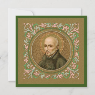 St. Ignatius Loyola (BK 050) Blank Square Greeting