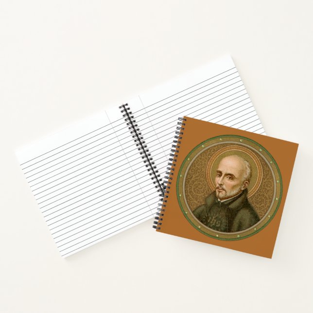 St. Ignatius Loyola (BK 050) (Style 1) Notebook (Inside)