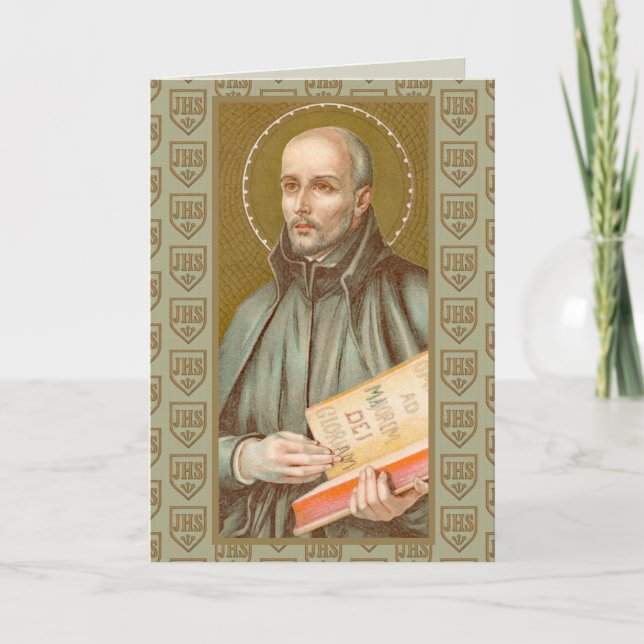 St. Ignatius Loyola (JM 27) Greeting  Card (Front)
