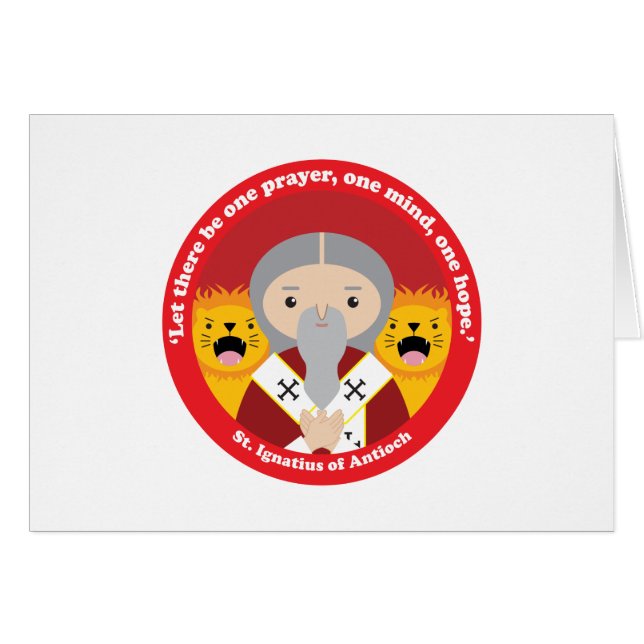 St. Ignatius of Antioch (Front Horizontal)