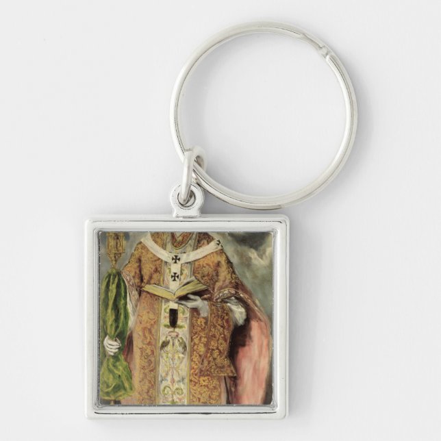 St. Ildefonso  1605-1610 Key Ring (Front)