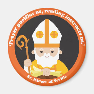 St. Isidore of Seville Magnet