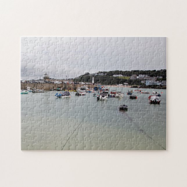 St.Ives boats Jigsaw Puzzle (Horizontal)
