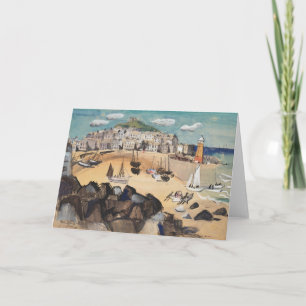 St. Ives   Christopher Wood Card