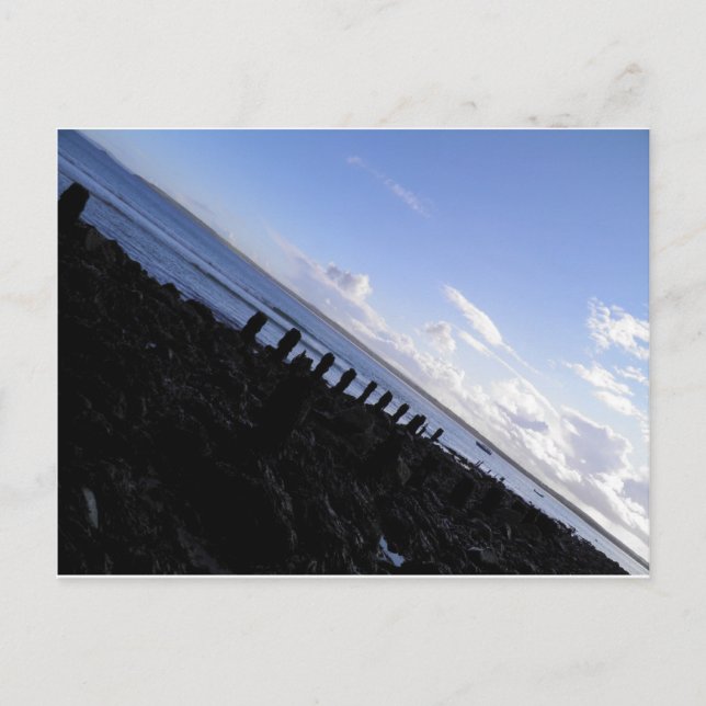 St. Ives Shore Postcard (Front)