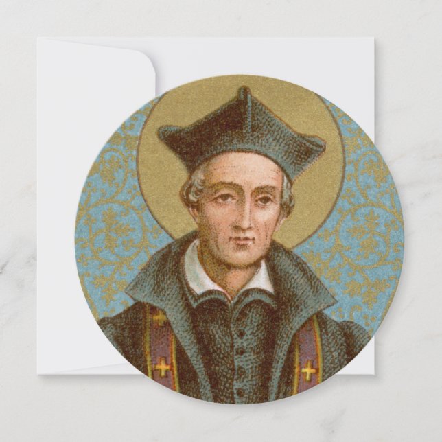 St. Ivo of Kermartin (BK 015) Blank Greeting Card (Front)