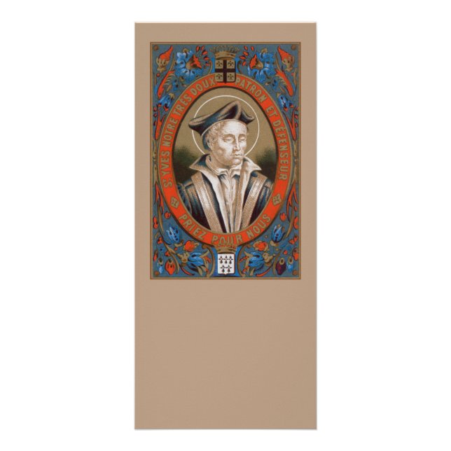 St. Ivo of Kermartin (M 005) Rack Card (Front)