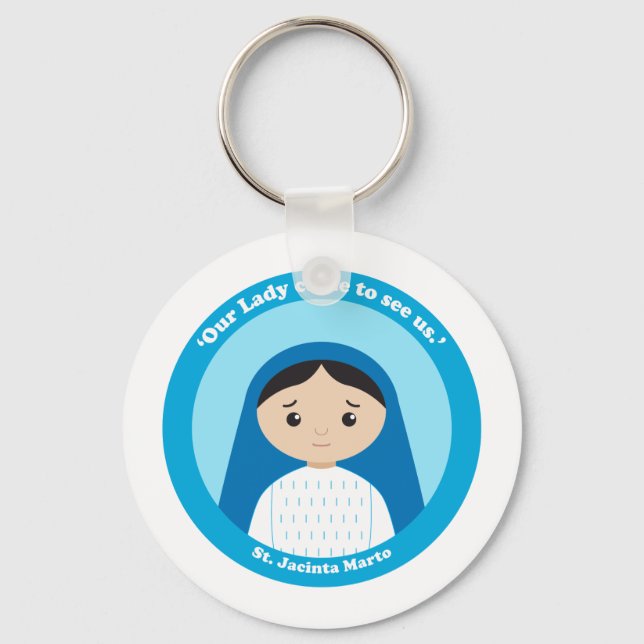 St. Jacinta Marto Key Ring (Front)