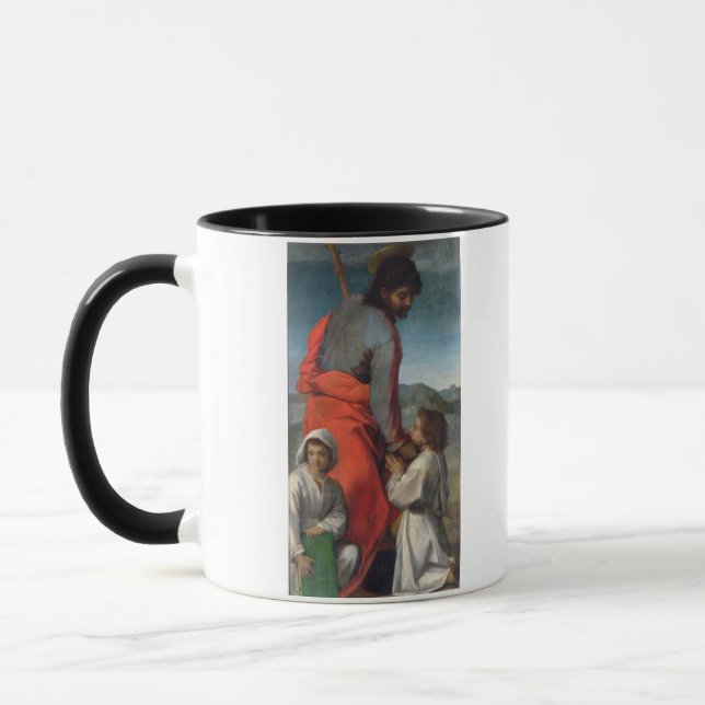 St. Jacob, c.1524-29 (oil on canvas) Mug (Left)