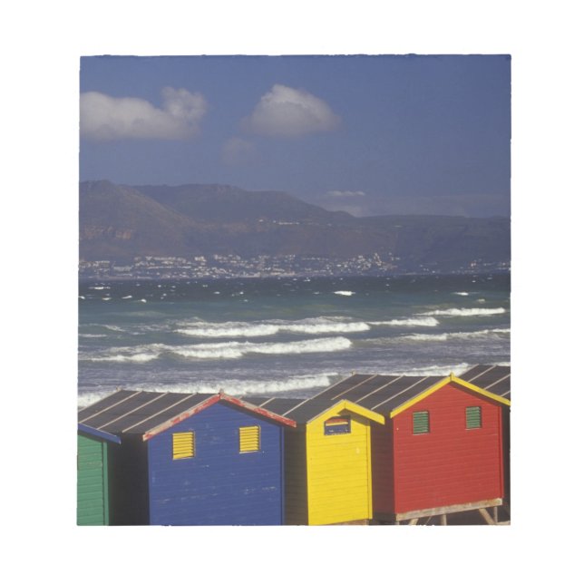 St. James Bay Bathing Boxes, near Capetown, Notepad (Front)