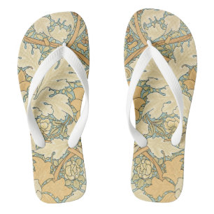 St. James by William Morris, Acanthus Leaves Jandals