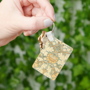 St. James by William Morris, Acanthus Leaves Key Ring