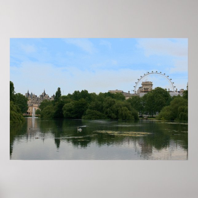 St James Lake View Poster (Front)