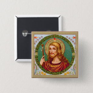St. James the Greater (JMAS 04) 15 Cm Square Badge