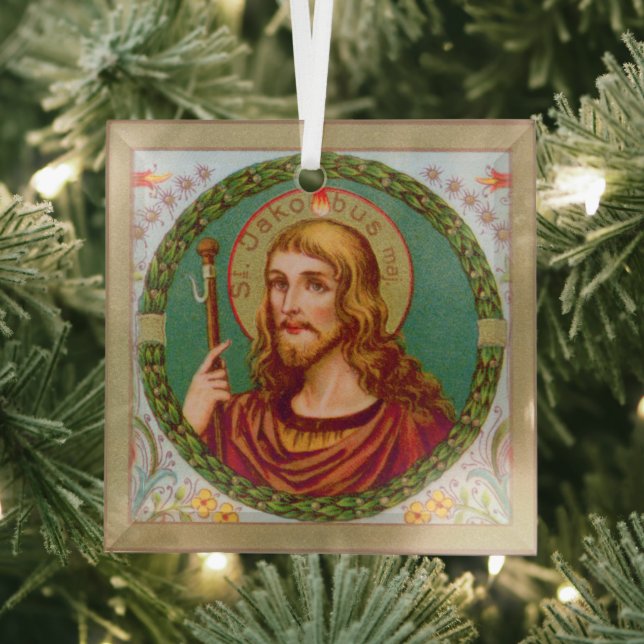 St. James the Greater (JMAS 04) Glass Tree Decoration (Insitu)