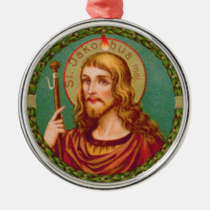 St. James the Greater (JMAS 04) Metal Tree Decoration