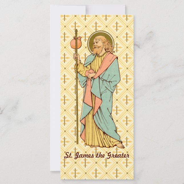 St. James the Greater (RLS 05) Greeting Card (Front)