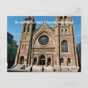 St James United Church Postcard
