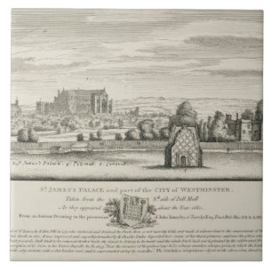 St. James's Palace and part of the City of Westmin Tile