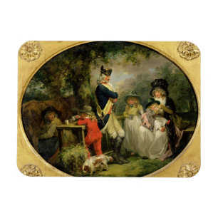 St. James's Park (oil on canvas) Magnet