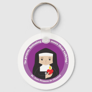 St. Jane Frances de Chantal Key Ring