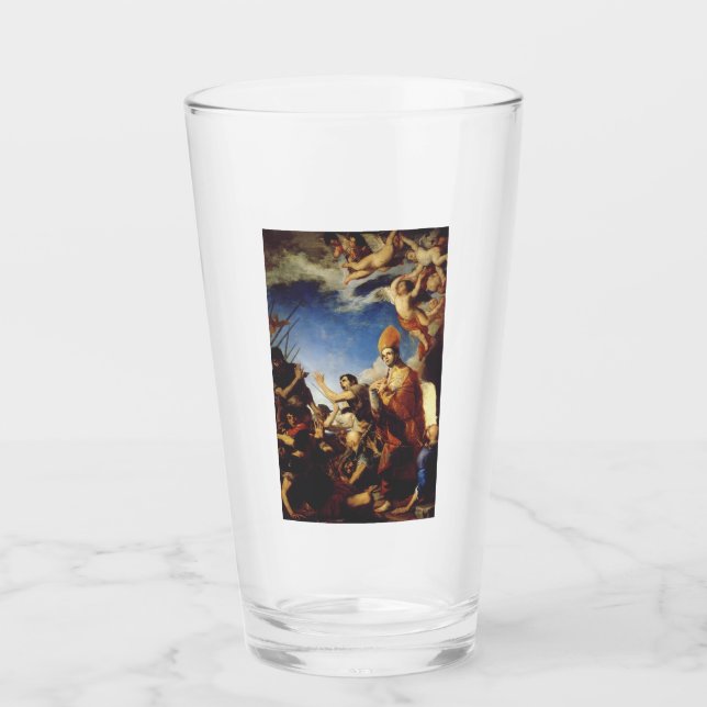 St. Januarius, Bishop of Benevento - Fine Art Glass (Front)