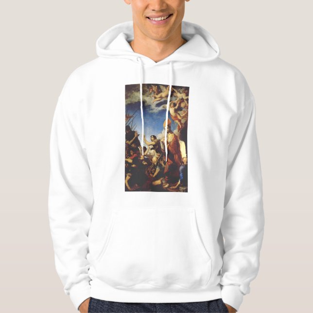 St. Januarius, Bishop of Benevento - Fine Art Hoodie (Front)