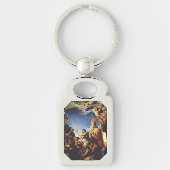 St. Januarius, Bishop of Benevento - Fine Art Key Ring (Front)
