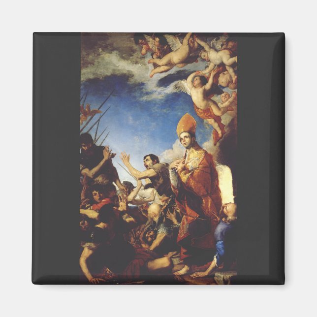 St. Januarius, Bishop of Benevento - Fine Art Magnet (Front)