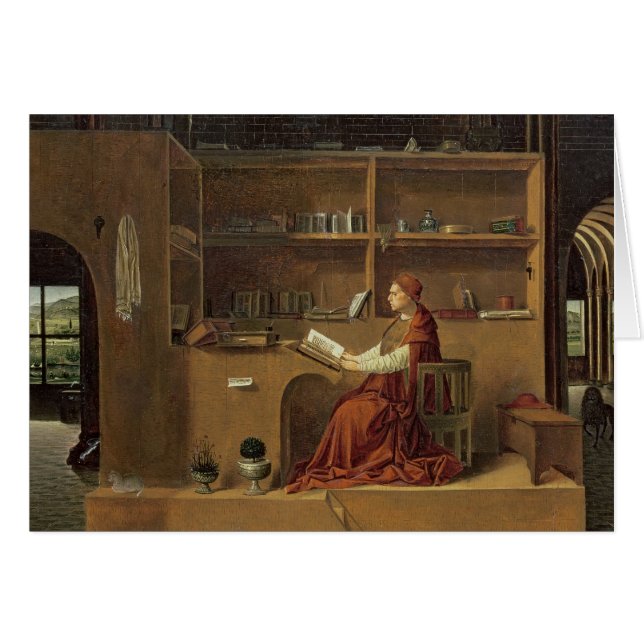 St. Jerome in his study, c.1475 2 (Front Horizontal)