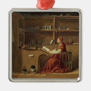 St. Jerome in his study, c.1475 2 Metal Tree Decoration