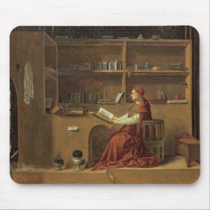 St. Jerome in his study, c.1475 2 Mouse Pad