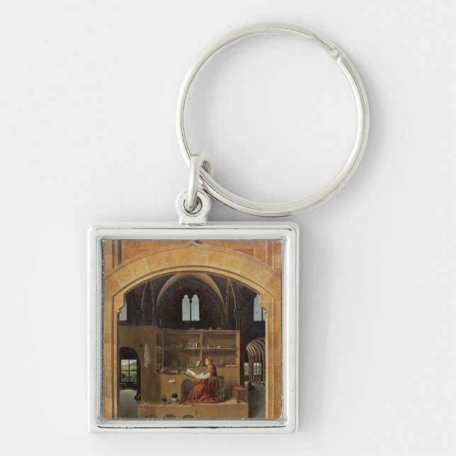 St. Jerome in his study, c.1475 Key Ring (Front)
