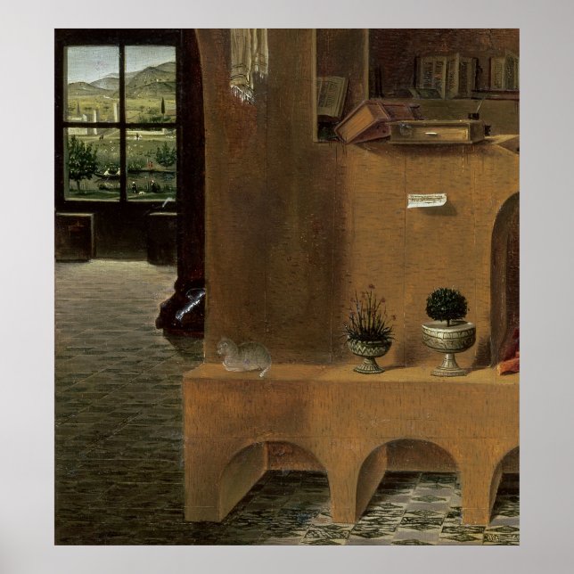 St. Jerome in his study, c.1475 Poster (Front)