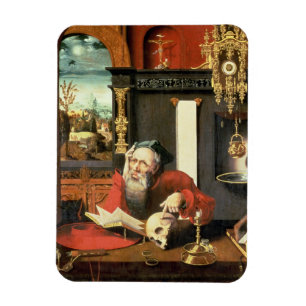 St. Jerome in his Study Magnet