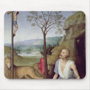 St. Jerome in the Desert, c.1499-1502 Mouse Pad