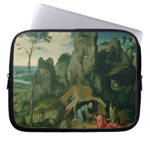 St. Jerome in the Desert (oil on panel) (see also Laptop Sleeve