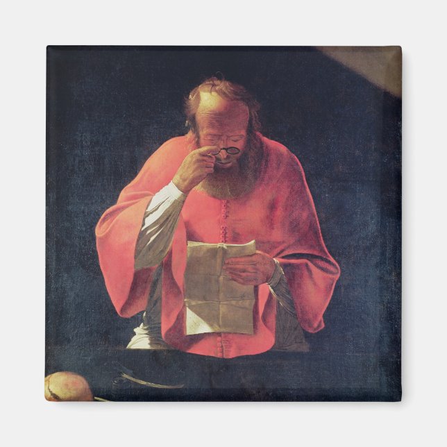 St.Jerome reading Magnet (Front)