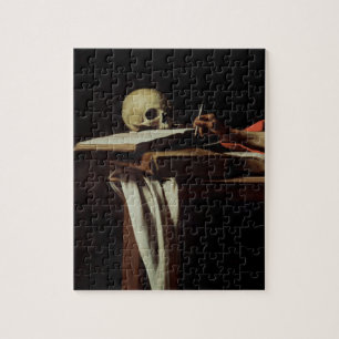 St. Jerome Writing, c.1604 (detail of 64911) Jigsaw Puzzle