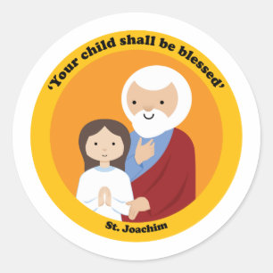 St. Joachim Classic Round Sticker